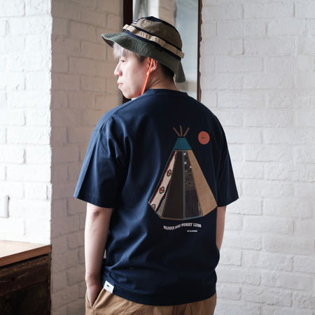 (ZT1300) PJai in Blue Graphic Tee