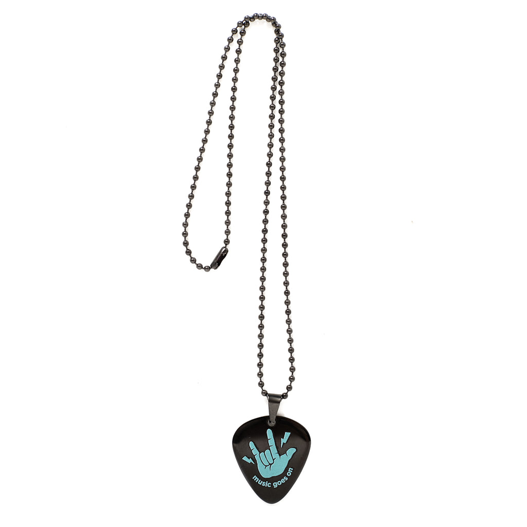 (EX373) Music Goes On Necklace