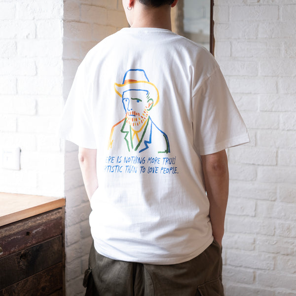 (ZT1098) Van Gogh Pastel Graphic Tee