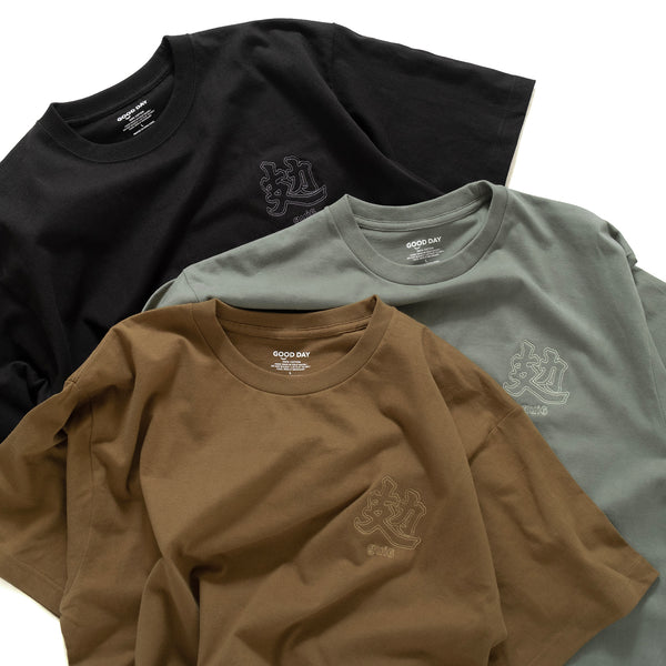 (ZT1109) Gui6 (Tired) Embroidery Tee