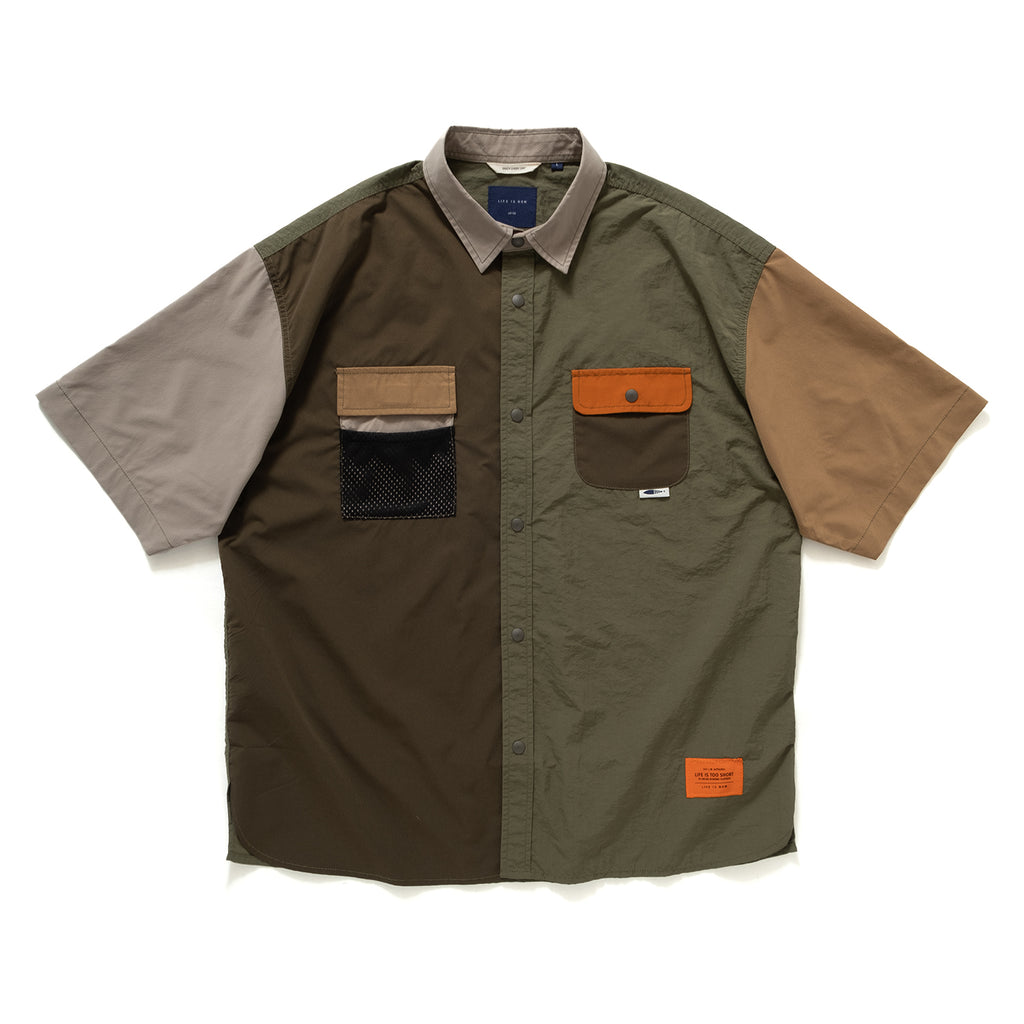 (ST261) Outdoor Crazy Color Shirt