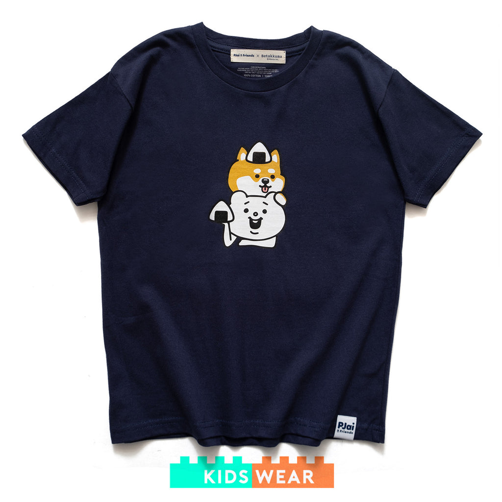 (EX415) Kids Onigiri Graphic Print Tee