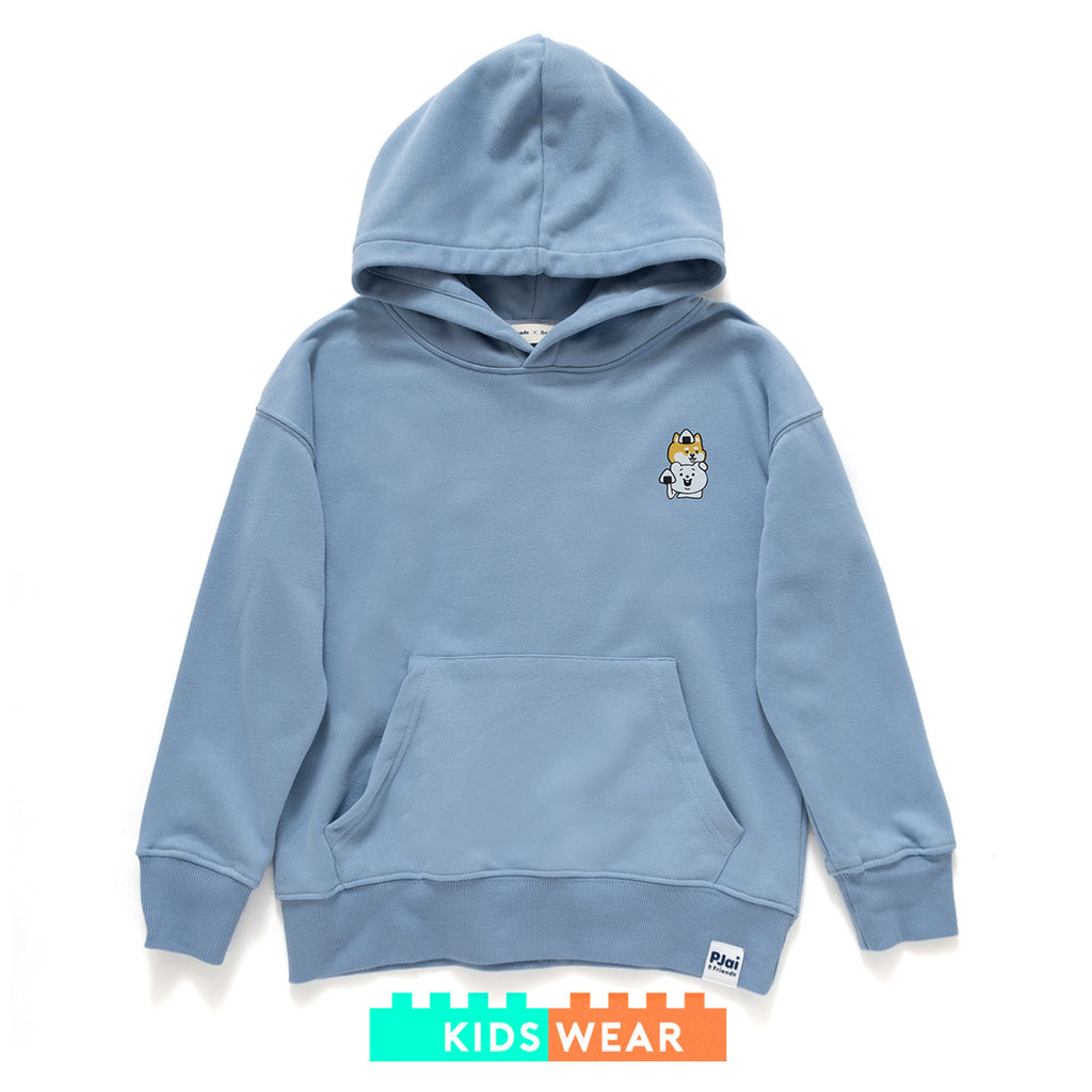 (EX410) Kids Onigiri Graphic Print Hoodie