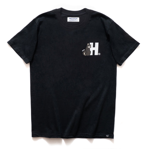 (EMT065) Make Your Own Black Shiba Graphic Tee