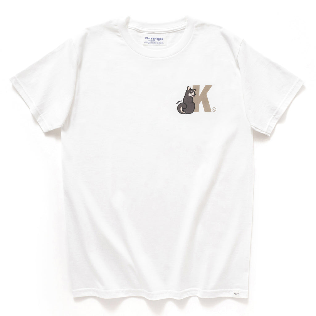 (EMT065) Make Your Own Black Shiba Graphic Tee