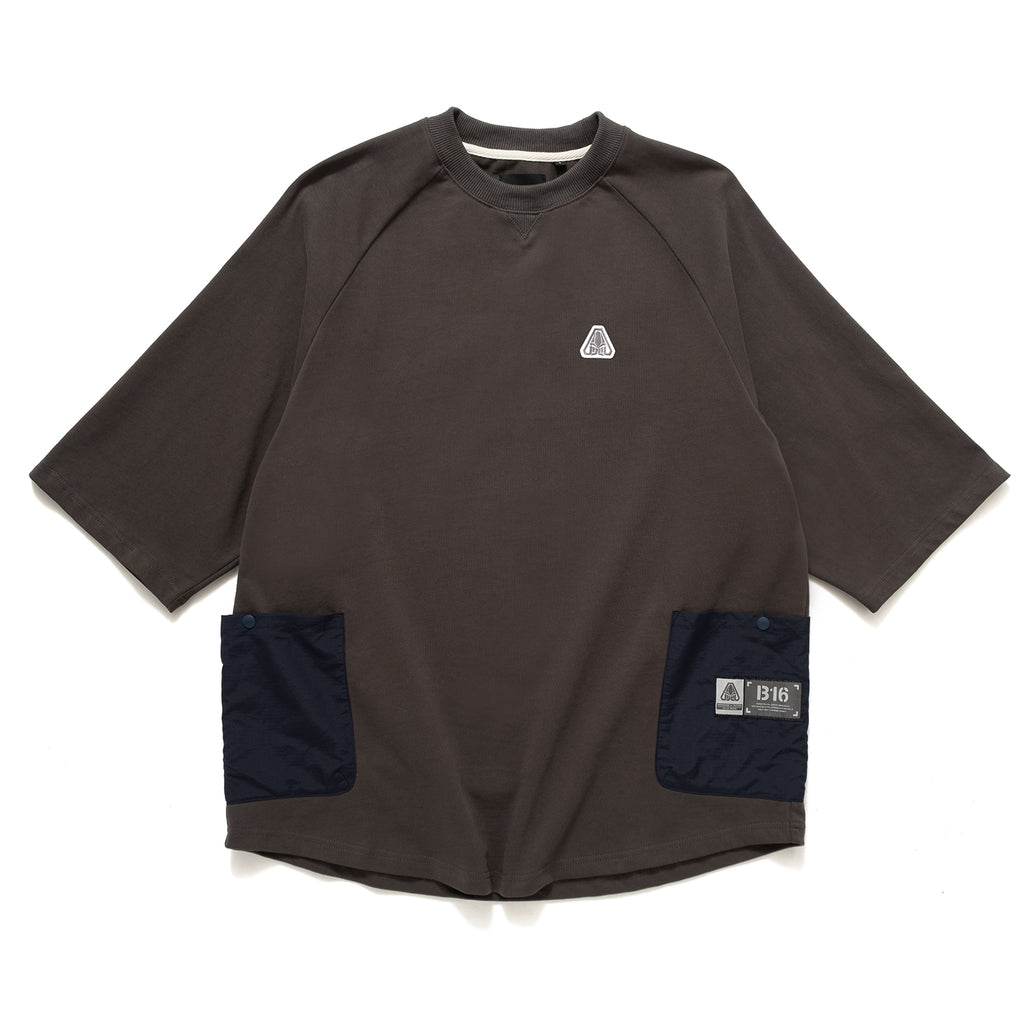 (EX349) Raglan Pockets Tee