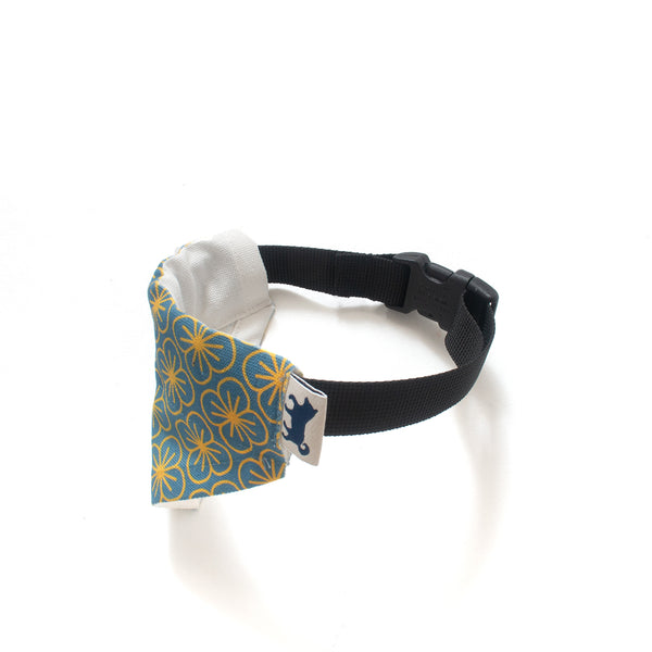 (YA449) Flowers Pattern Pet Bandana