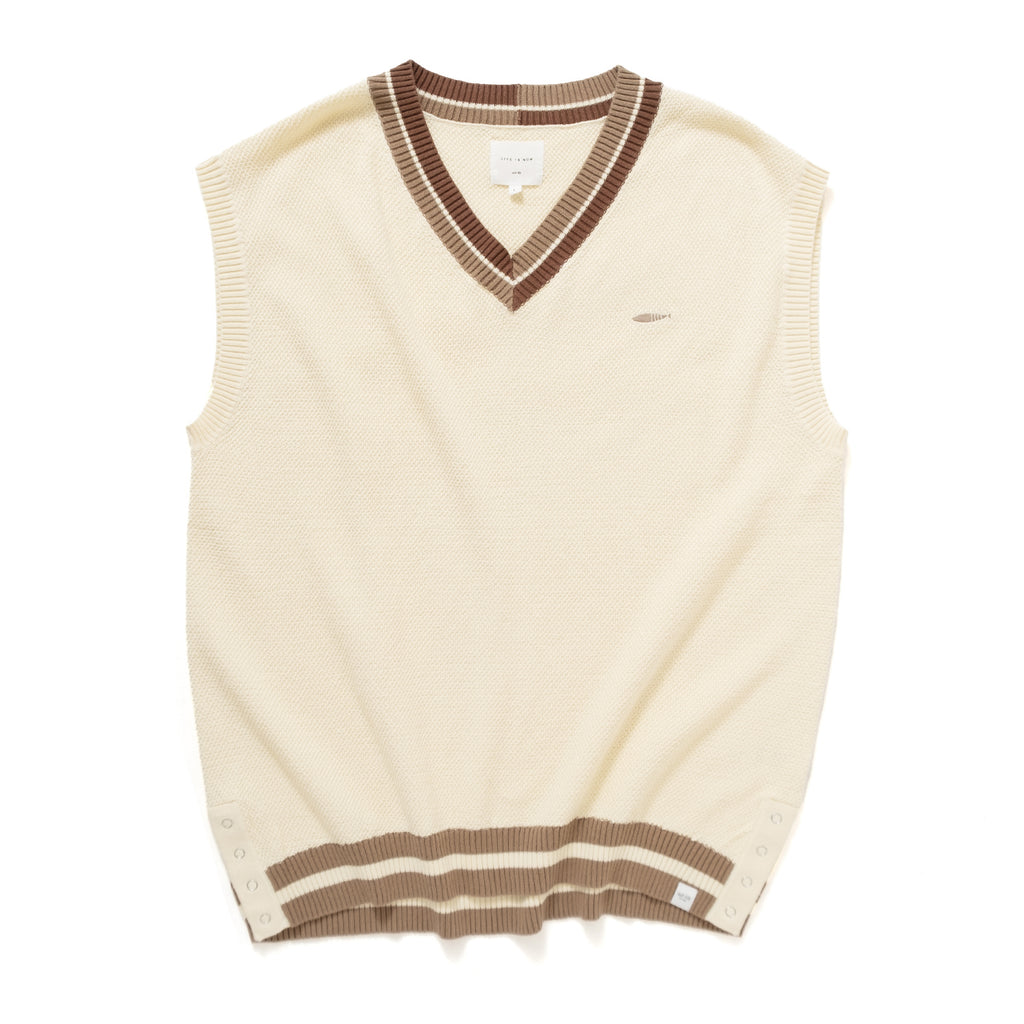 (KN054) Knitted Pullover Vest