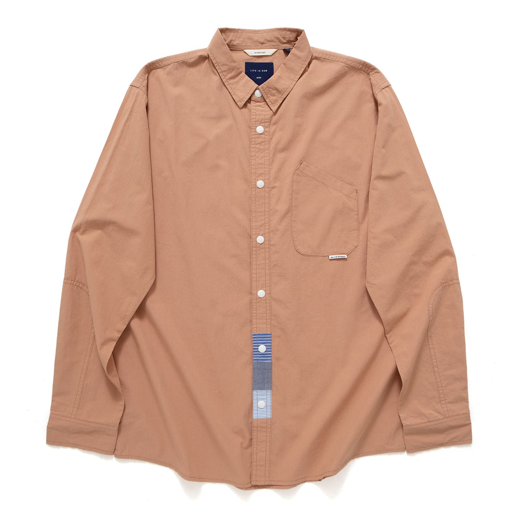 (ST206) Patchwork Shirt
