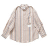 (ST252) Linen Stripe Shirt