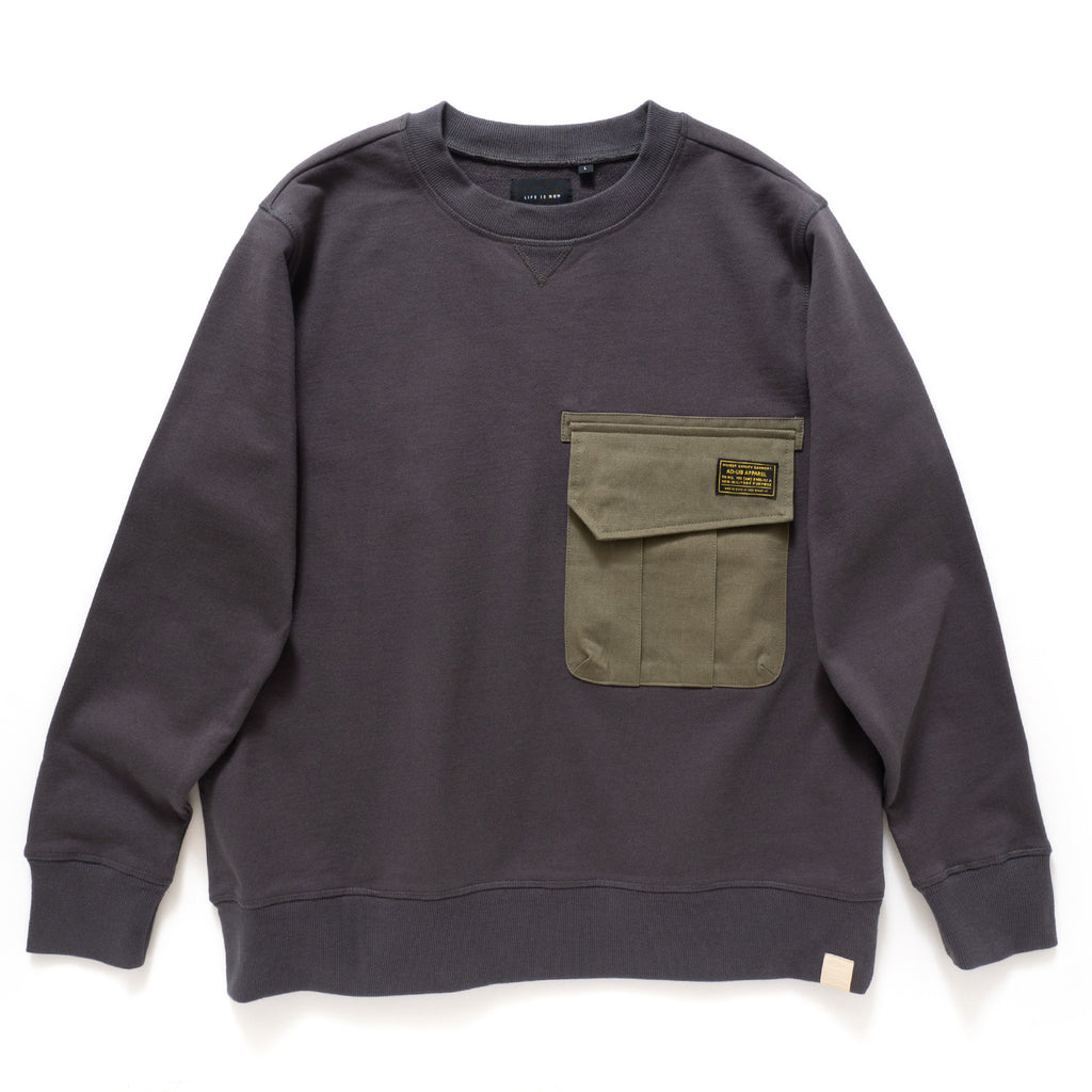 (SW230) Cargo Pocket Sweater