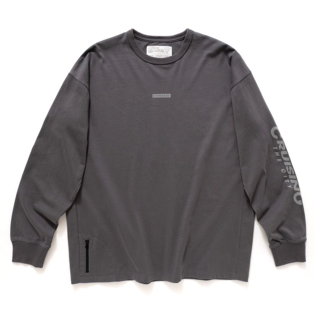 (TP393) Graphic Long Sleeve Tee