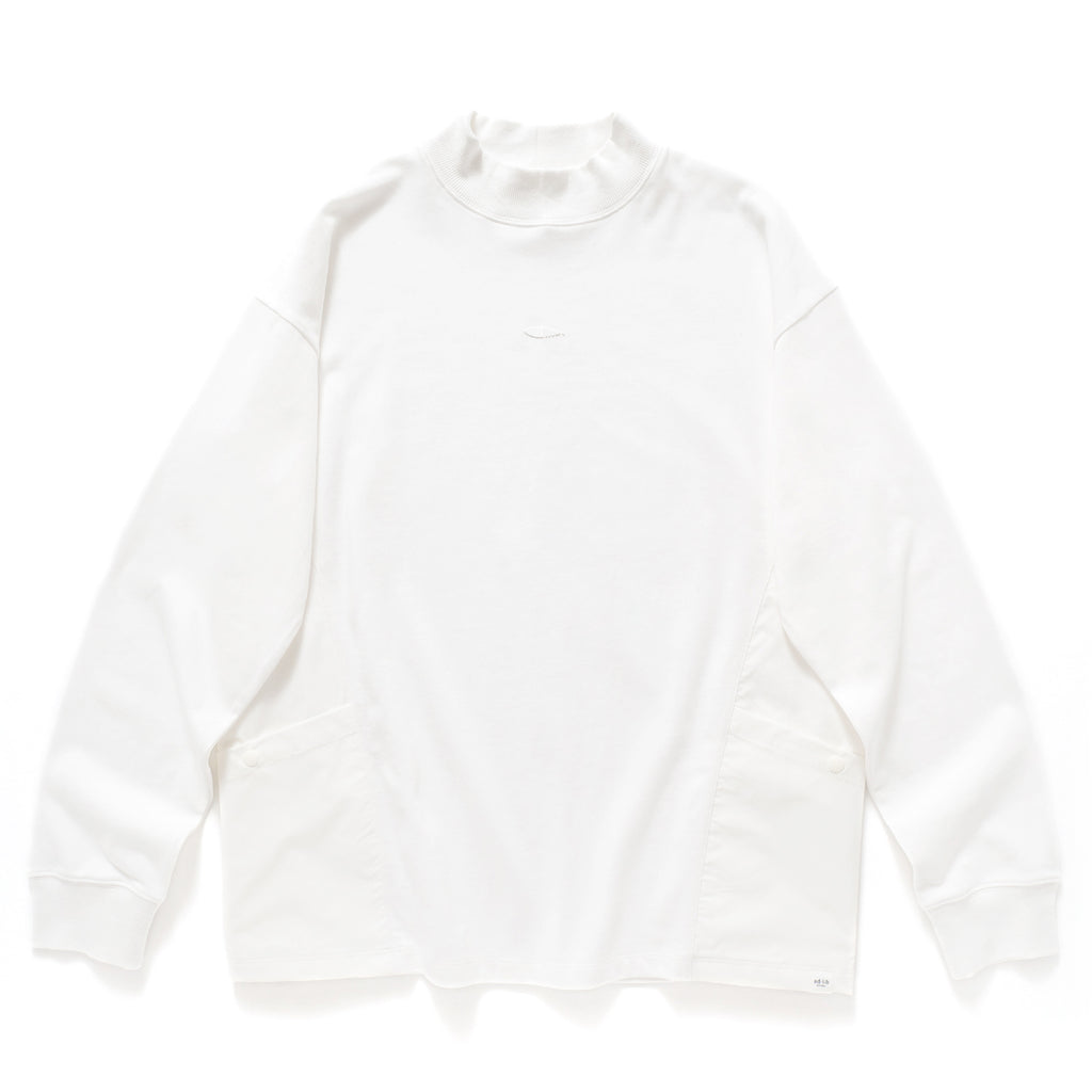 (TP436) Half Turtle Neck Long Sleeve Tee