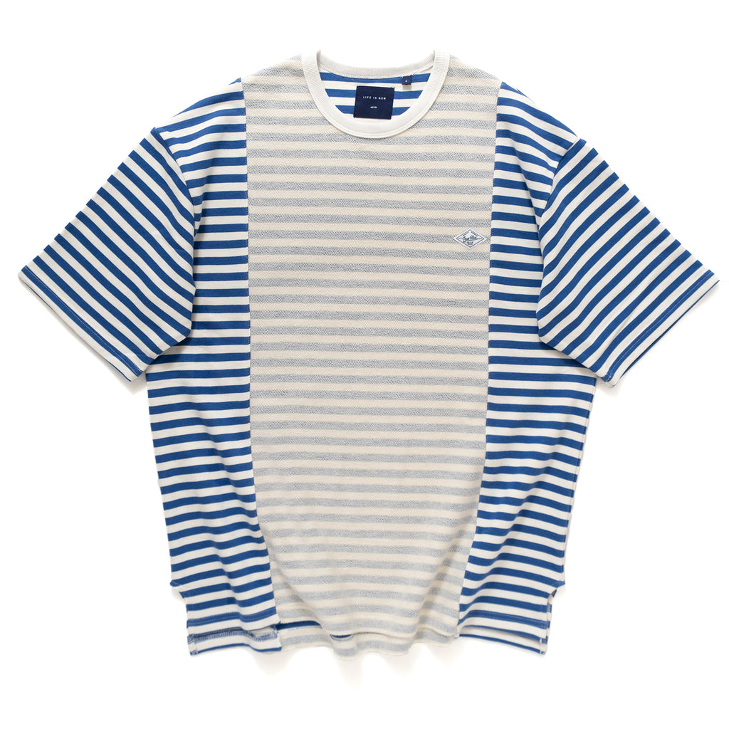 (TP646) Heavyweight Stripe Terry Tee