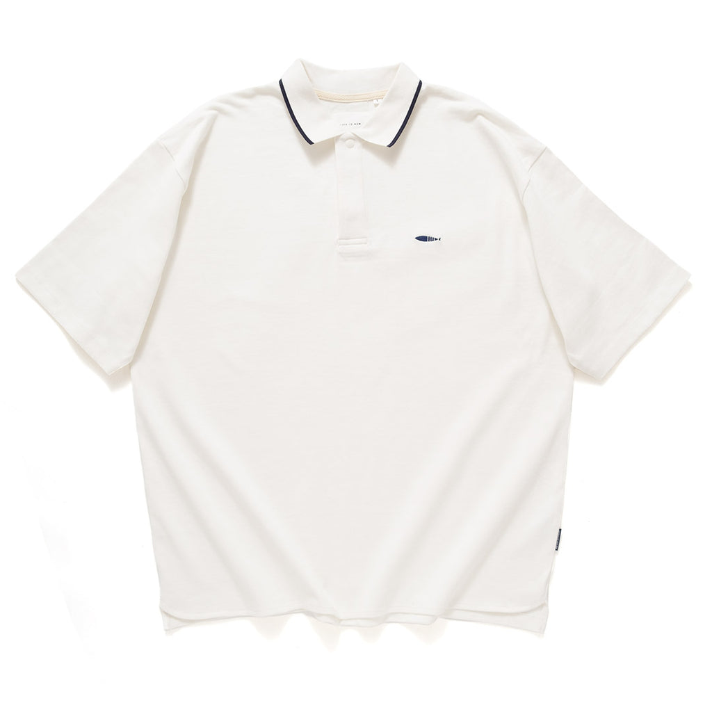 (TP801) Oversize Polo Tee