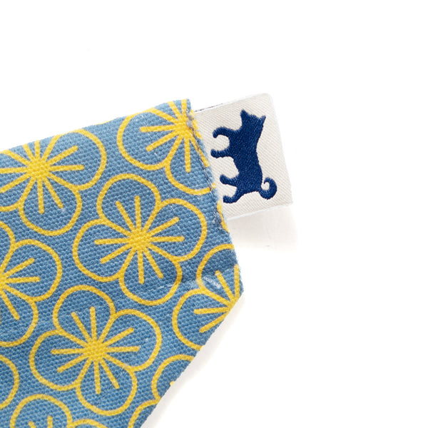 (YA449) Flowers Pattern Pet Bandana