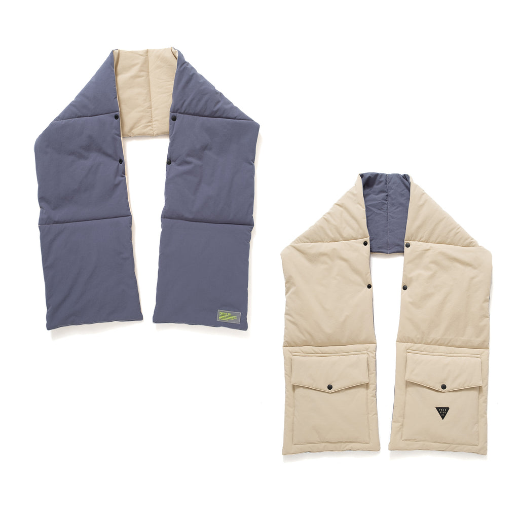 (YA463) 2 Face Padding Scarf