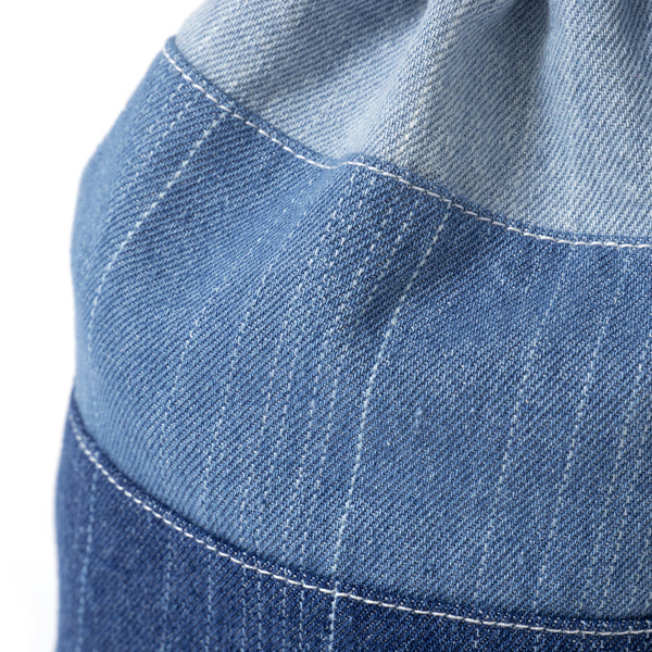 (YB319) Patchwork Drawstrings Shoulder Bag