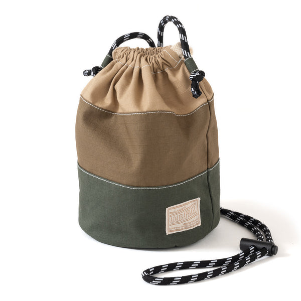 (YB319) Patchwork Drawstrings Shoulder Bag