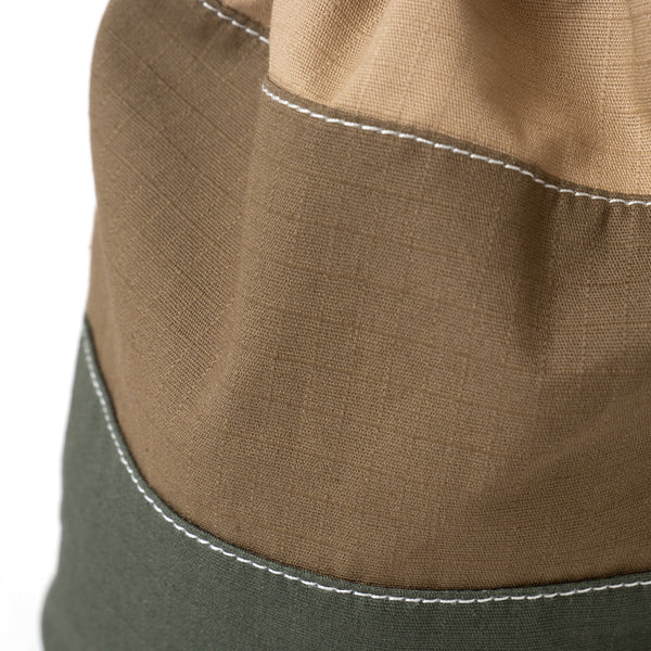 (YB319) Patchwork Drawstrings Shoulder Bag