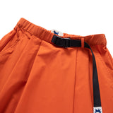 (YD008) Belted Pleated Midi Skirt