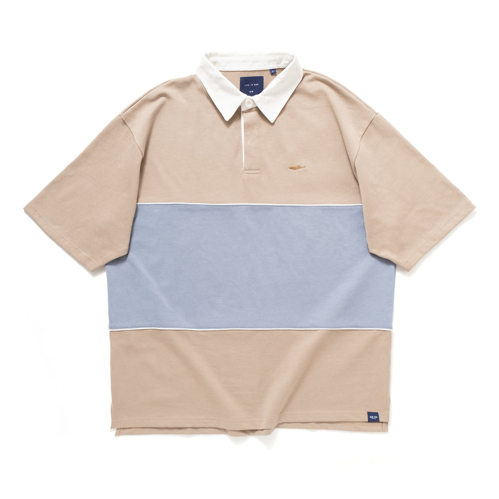 (YT600) Panel Polo Tee