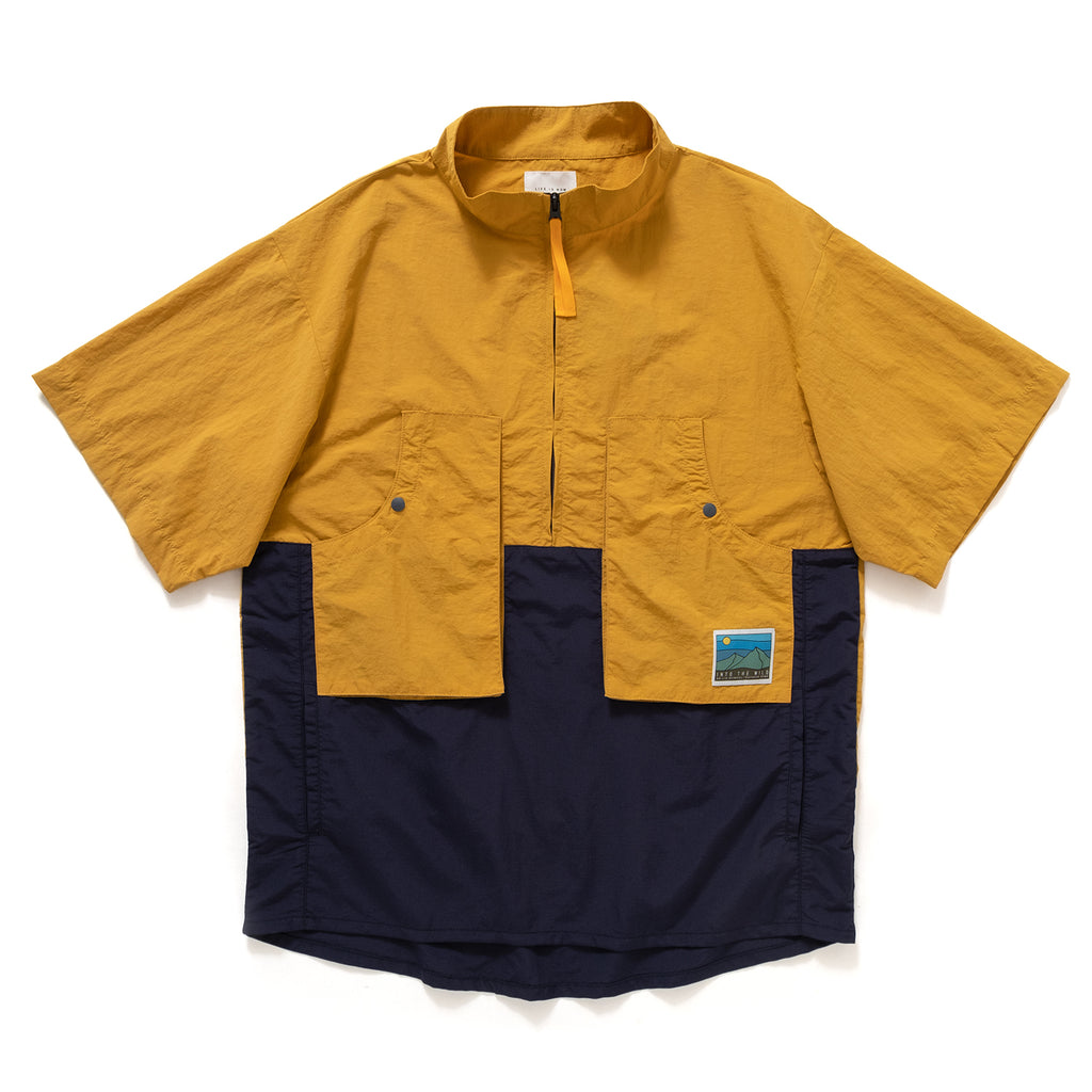 (YT985) Mid Collar Outdoor Tech Pullover