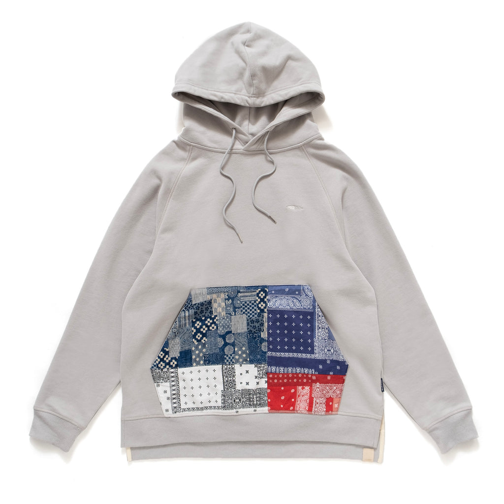 (YW333) Mix Fabric Hoodie