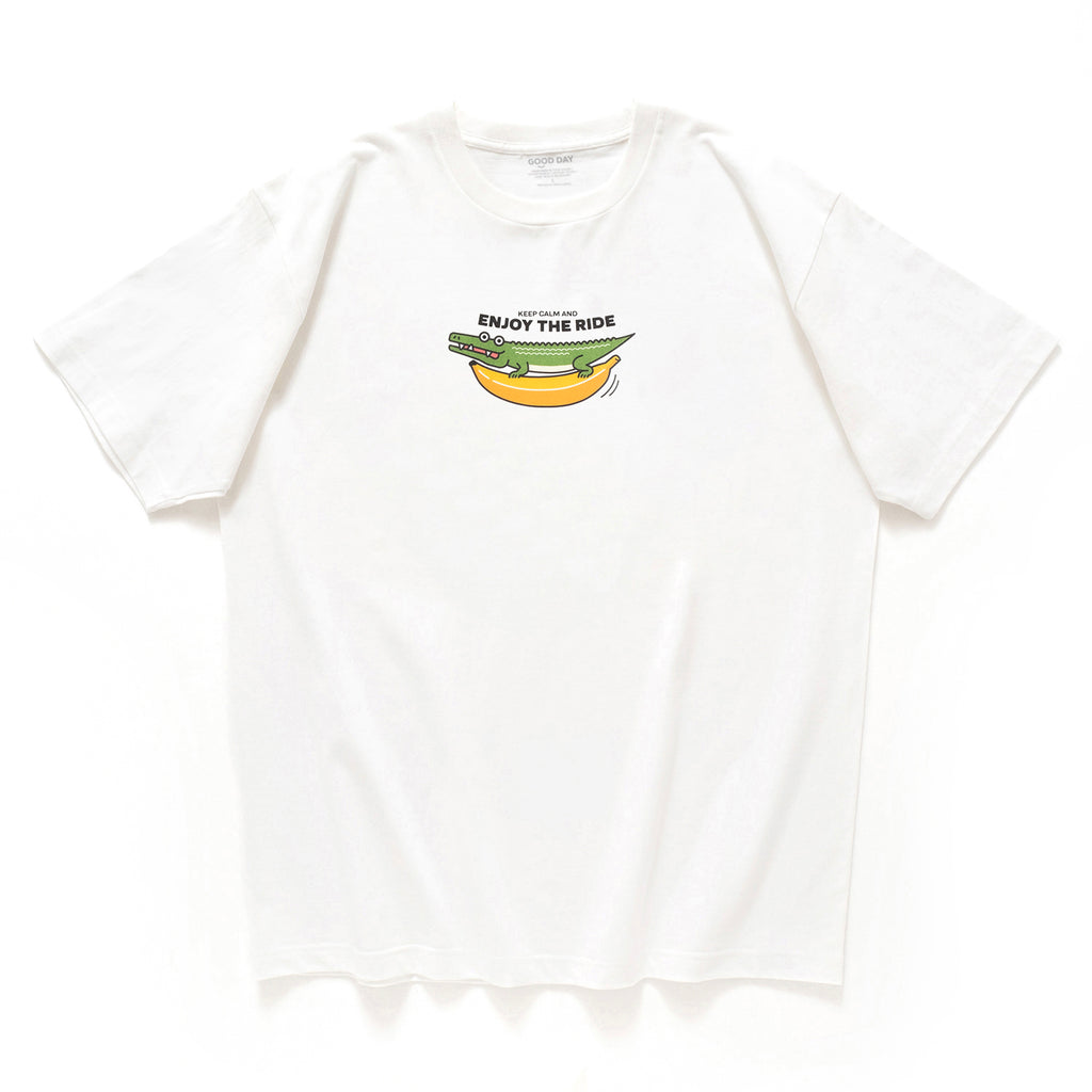 (ZT1068) Enjoy the Ride Banana Graphic Tee