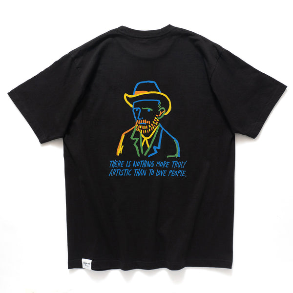 (ZT1098) Van Gogh Pastel Graphic Tee