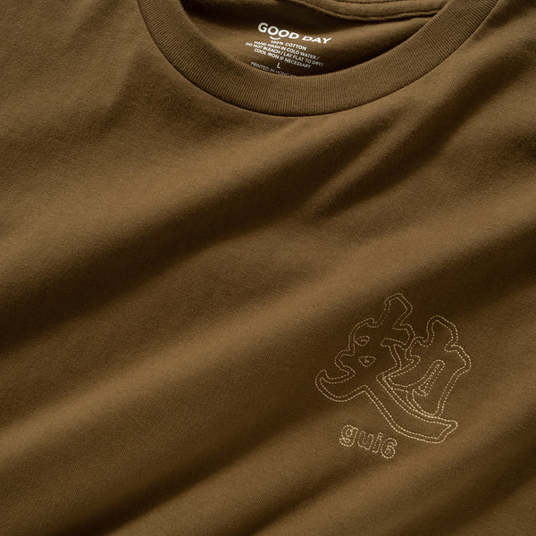 (ZT1109) Gui6 (Tired) Embroidery Tee