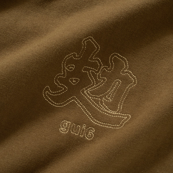 (ZT1109) Gui6 (Tired) Embroidery Tee