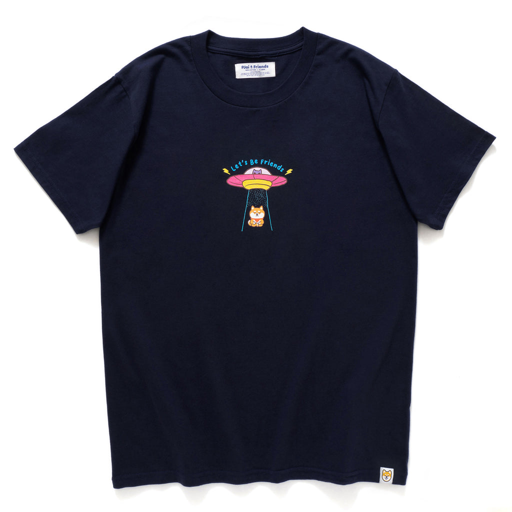 (ZT677) Let's Be Friends Graphic Tee
