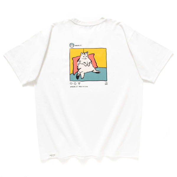 (ZT694) Cat IG Graphic Tee