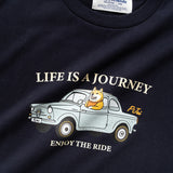 (ZT838) Life is a Journey Graphic Tee