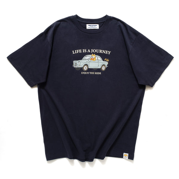 (ZT838) Life is a Journey Graphic Tee