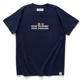 (ZT880) Stay Hungry Stay Foolish Graphic Tee