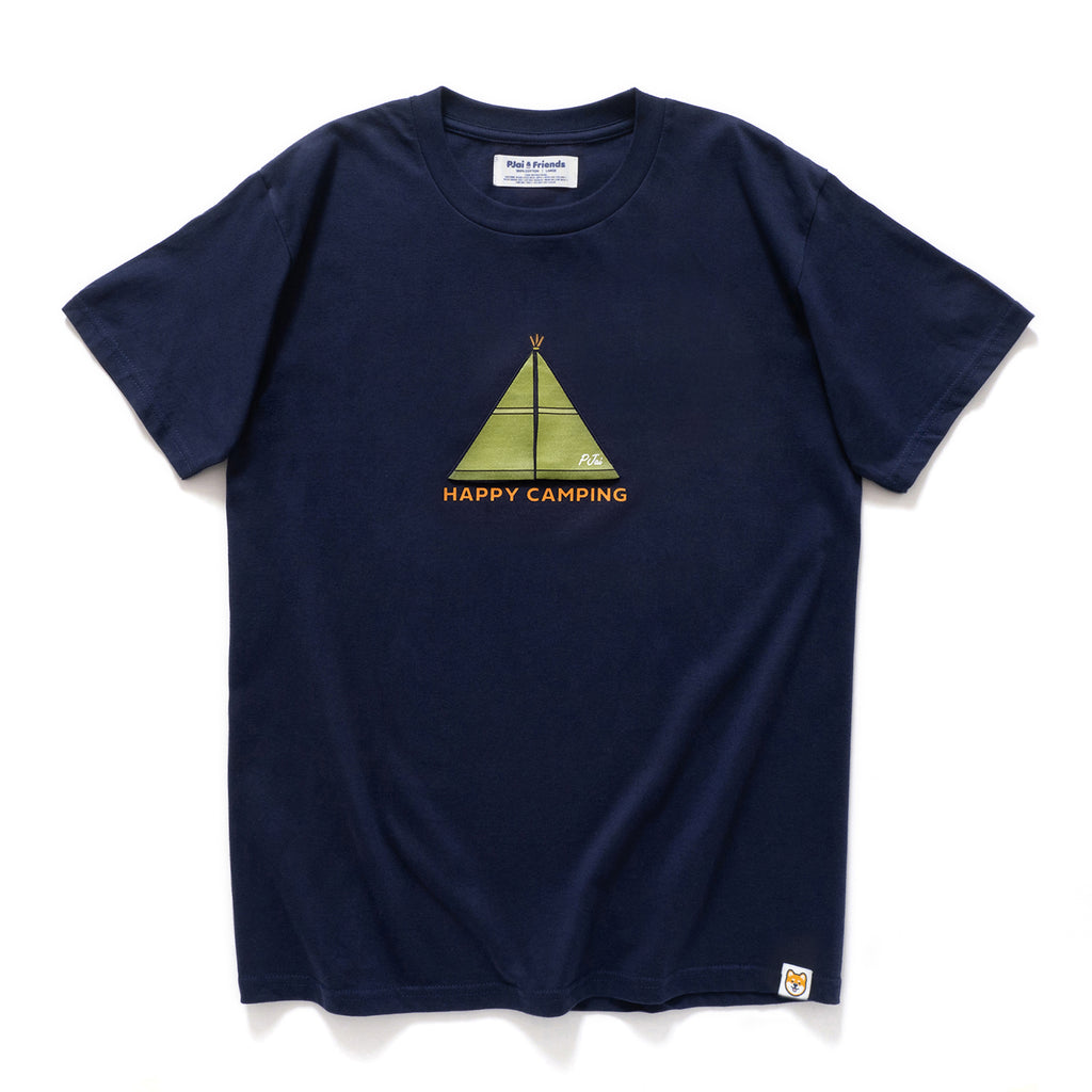 (ZT895) Happy Camping Graphic Tee