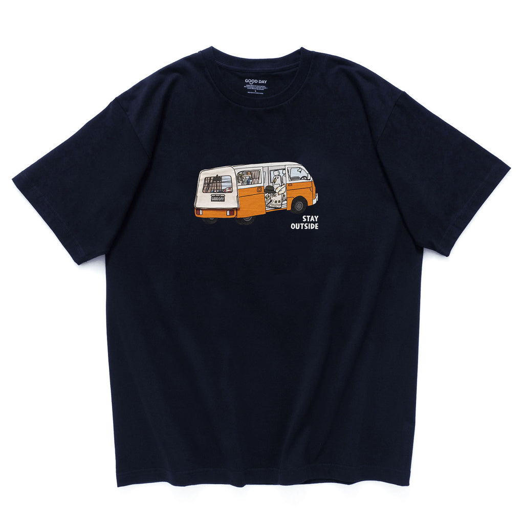 (ZT901) Car Camping Graphic Tee