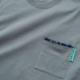 (ZT949) The Darkest Night Patchwork Pocket Tee