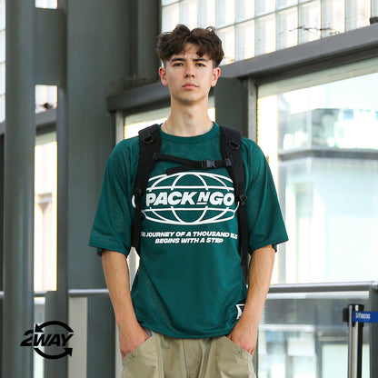 (TP1884) Reversible Mesh Tee