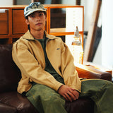 (JK406) 2 Face Harrington Jacket