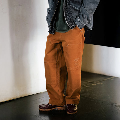 PT409) Double Knee Worker Pants – ad-lib