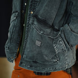 (JK399) Washed Barn Jacket