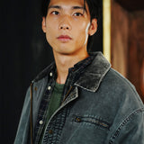 (JK399) Washed Barn Jacket