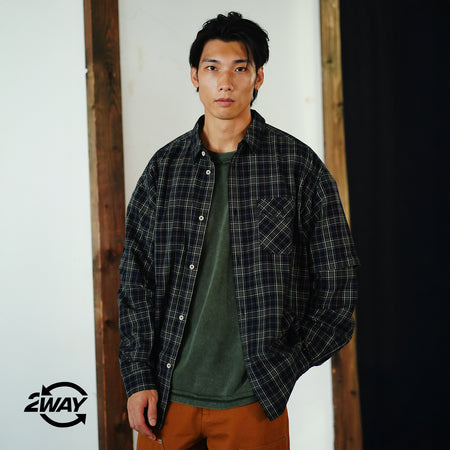 (ZT1505) Animal Camera Graphic Pocket Tee