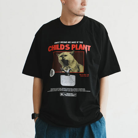 (ZT1421) MEOW WARS Graphic Tee