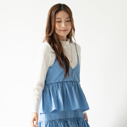 (TP1910) Waffle Long Sleeve Tee