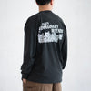(EX613) Parade Graphic Washed Long Sleeve Tee