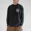 (EX614) Kasa Graphic Washed Long Sleeve Tee
